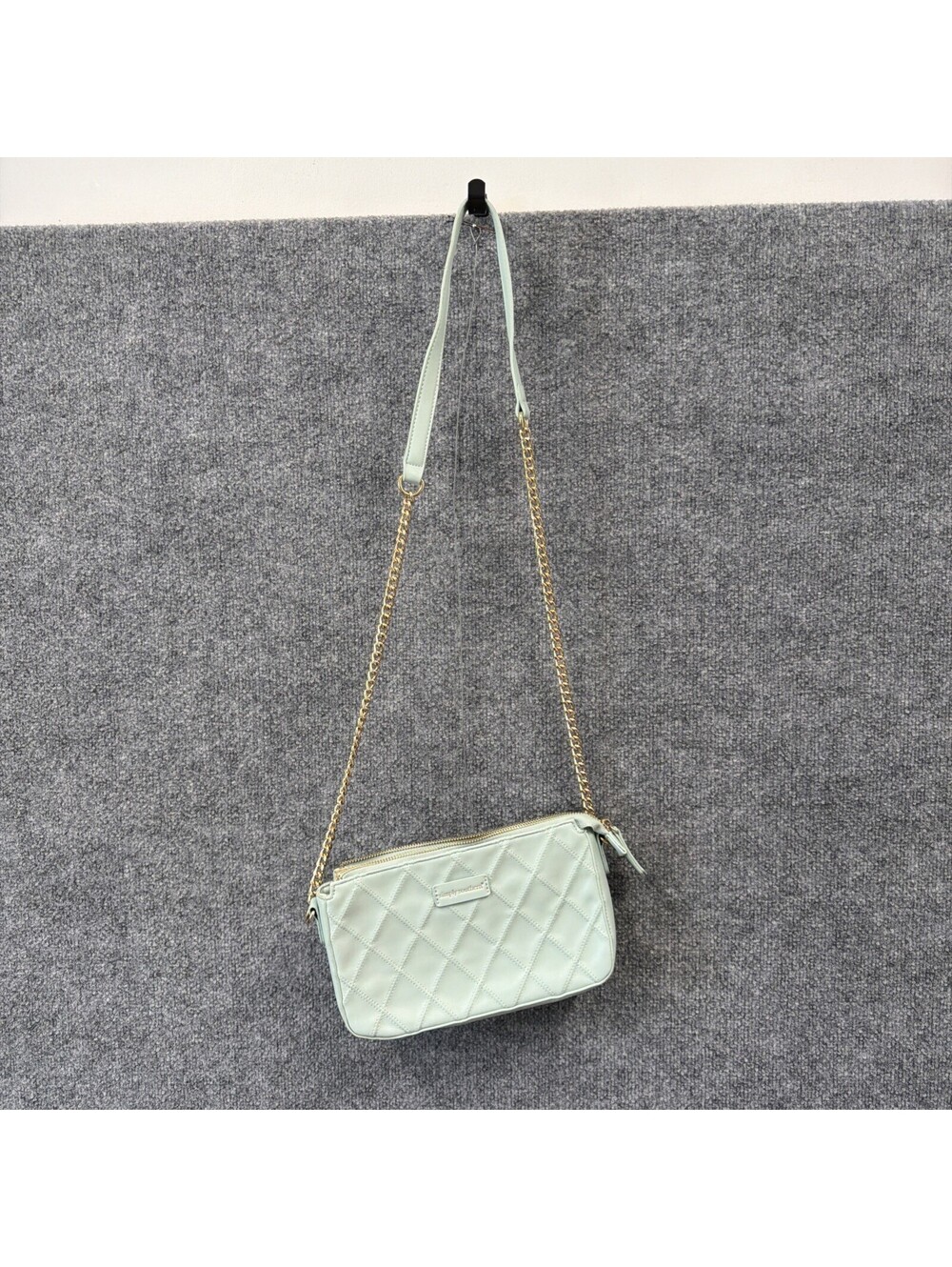 Simply Southern Mint Green Purse Gold Chain